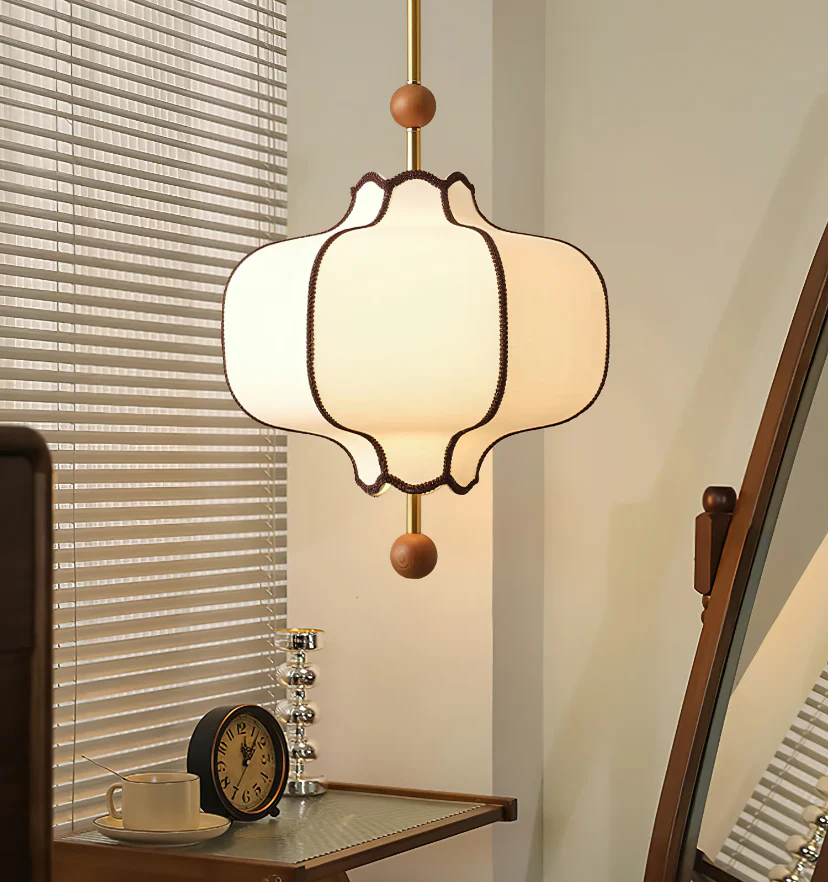 Lantern Fabric Pendant Light - NexioPick