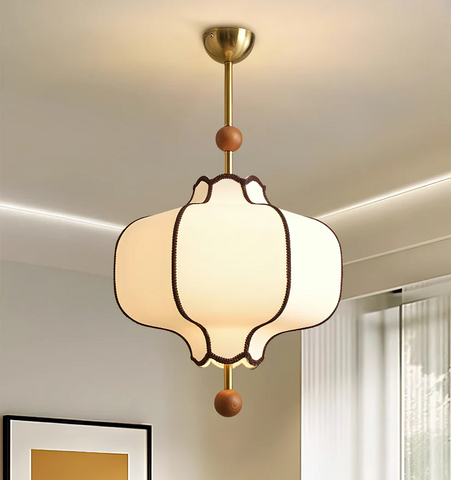 Lantern Fabric Pendant Light - NexioPick