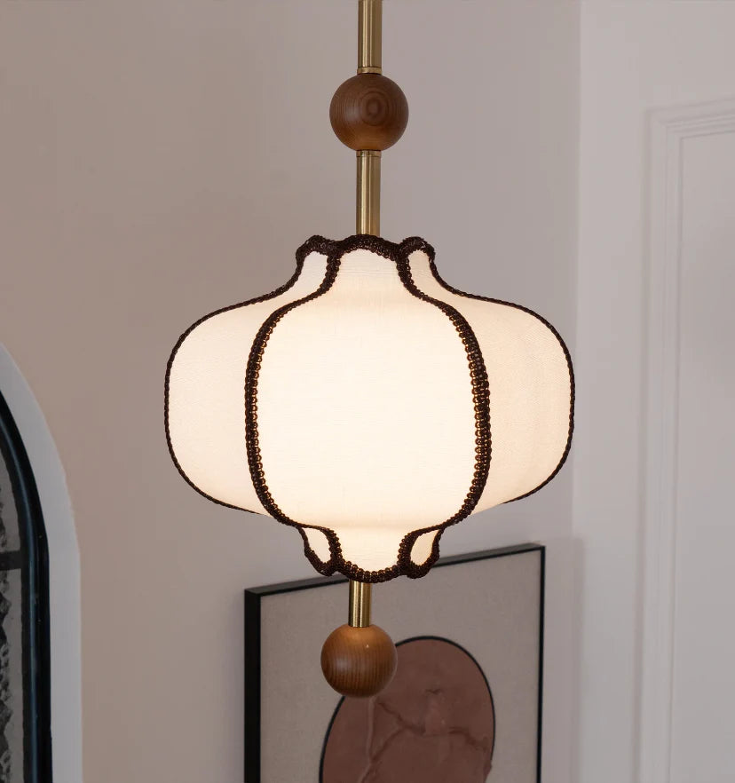 Lantern Fabric Pendant Light - NexioPick