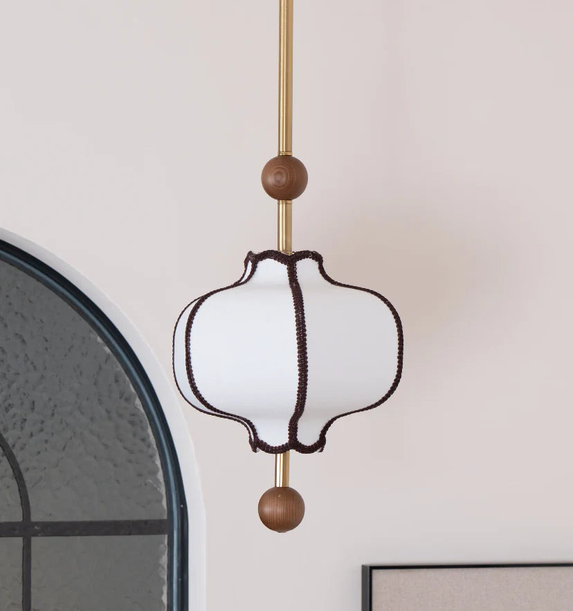 Lantern Fabric Pendant Light - NexioPick