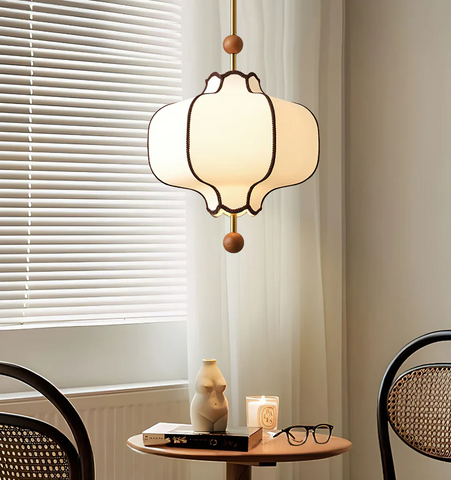Lantern Fabric Pendant Light - NexioPick