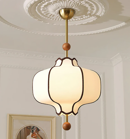 Lantern Fabric Pendant Light - NexioPick