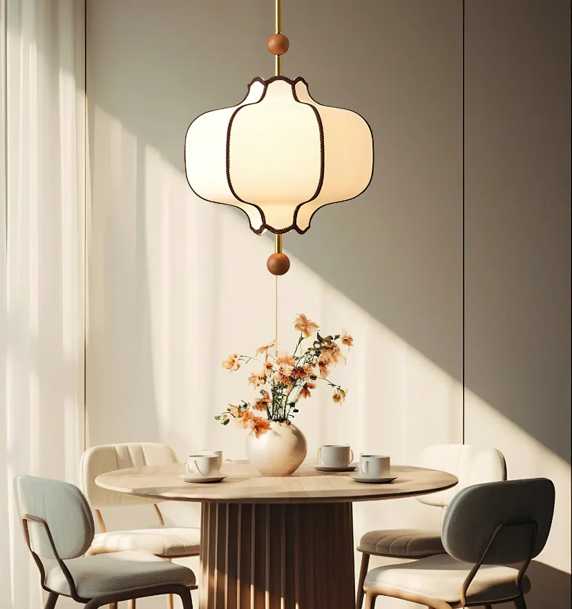 Lantern Fabric Pendant Light - NexioPick