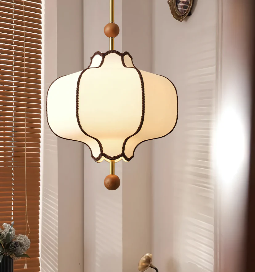 Lantern Fabric Pendant Light - NexioPick