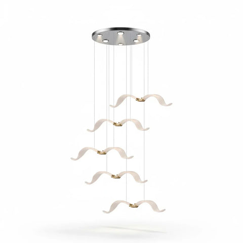 Large Seagull Chandelier