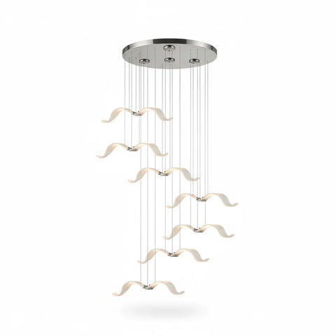 Large Seagull Chandelier