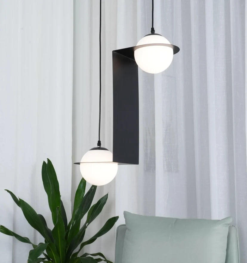 Orbion Black Pendant Lamp - NexioPick
