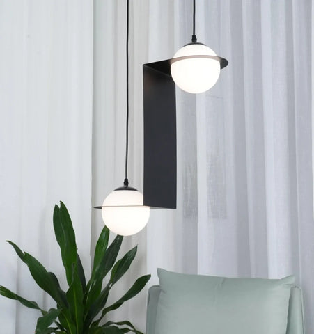 Orbion Black Pendant Lamp - NexioPick