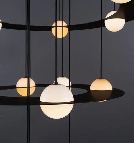 Orbion Black Pendant Lamp - NexioPick