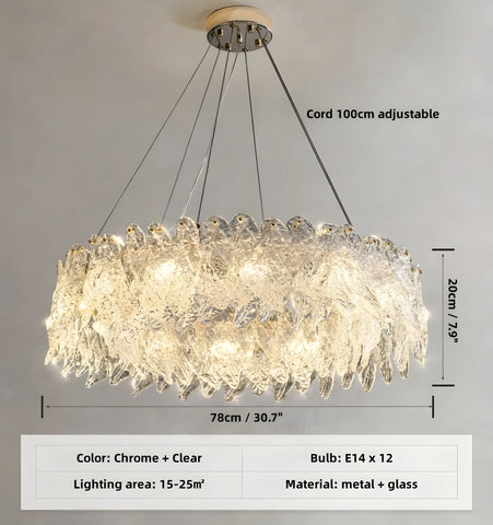 Leaf Vein Chandelier - NexioPick