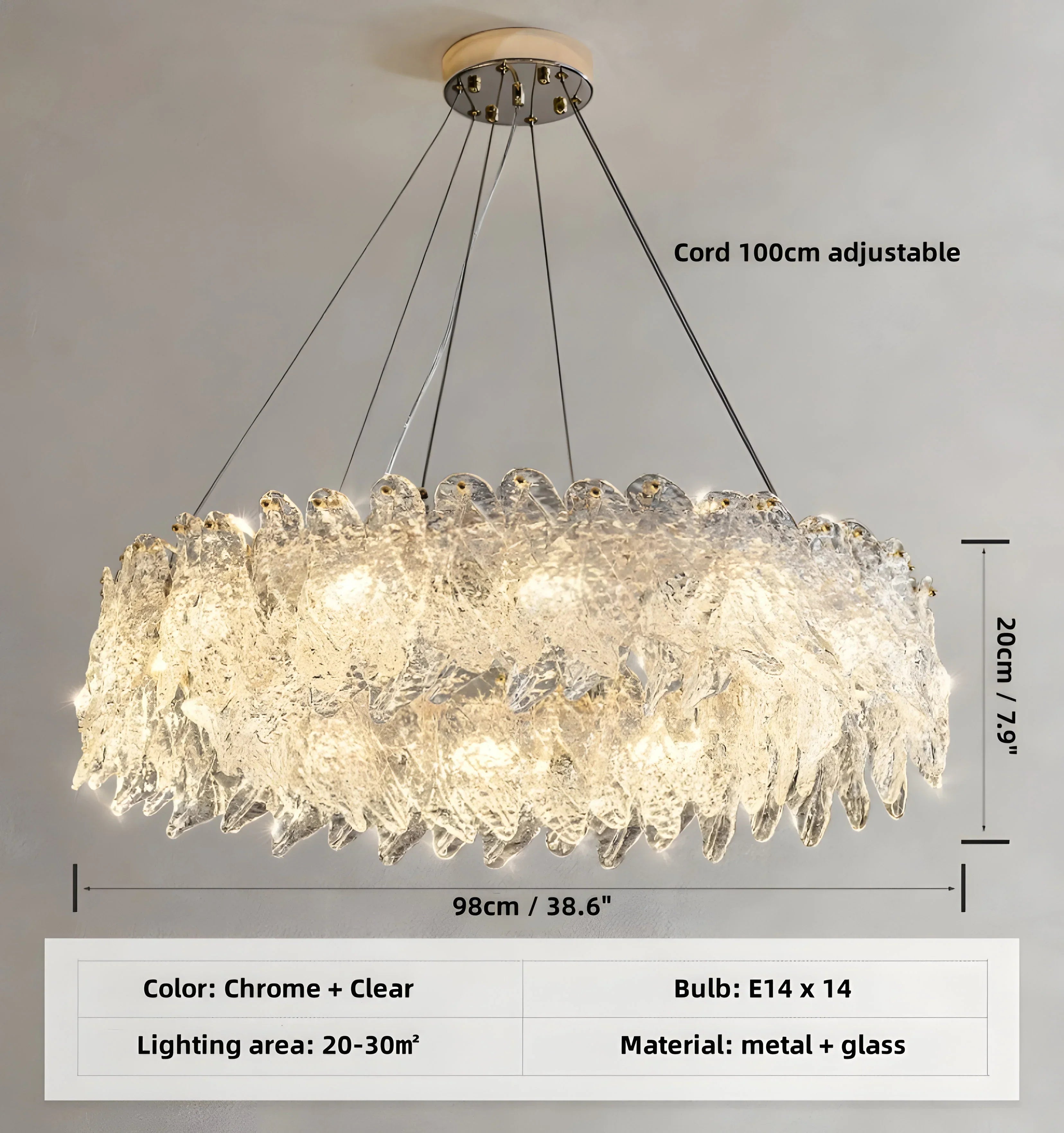 Leaf Vein Chandelier - NexioPick