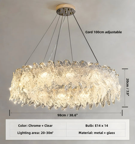 Leaf Vein Chandelier - NexioPick