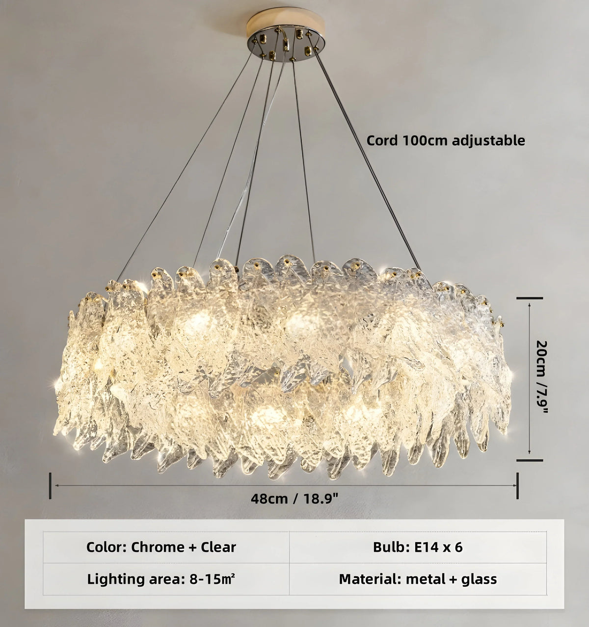 Leaf Vein Chandelier - NexioPick