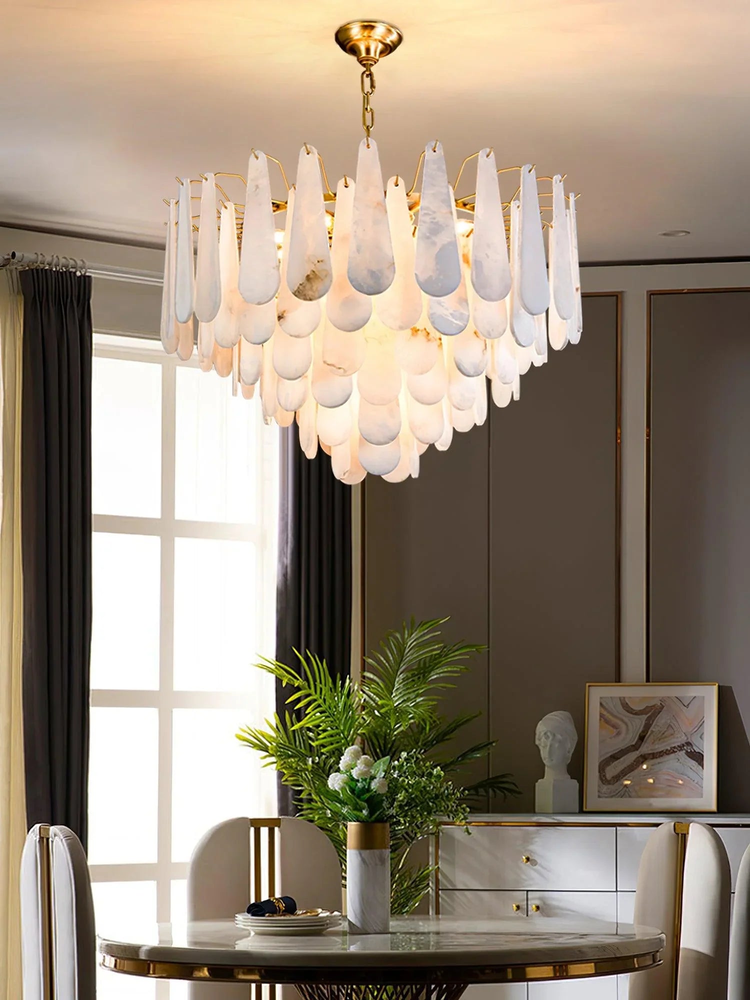 Leon Alabaster Chandelier - NexioPick