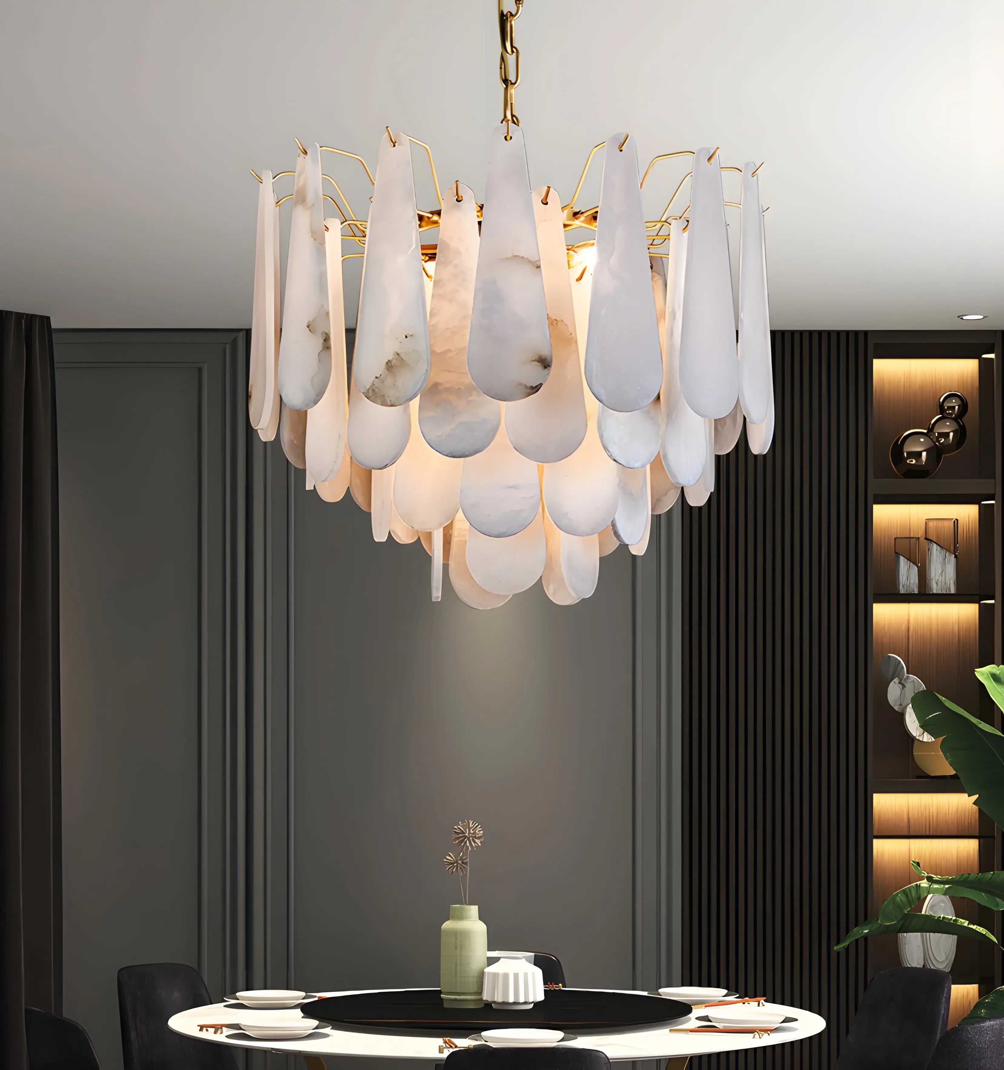 Leon Alabaster Chandelier - NexioPick