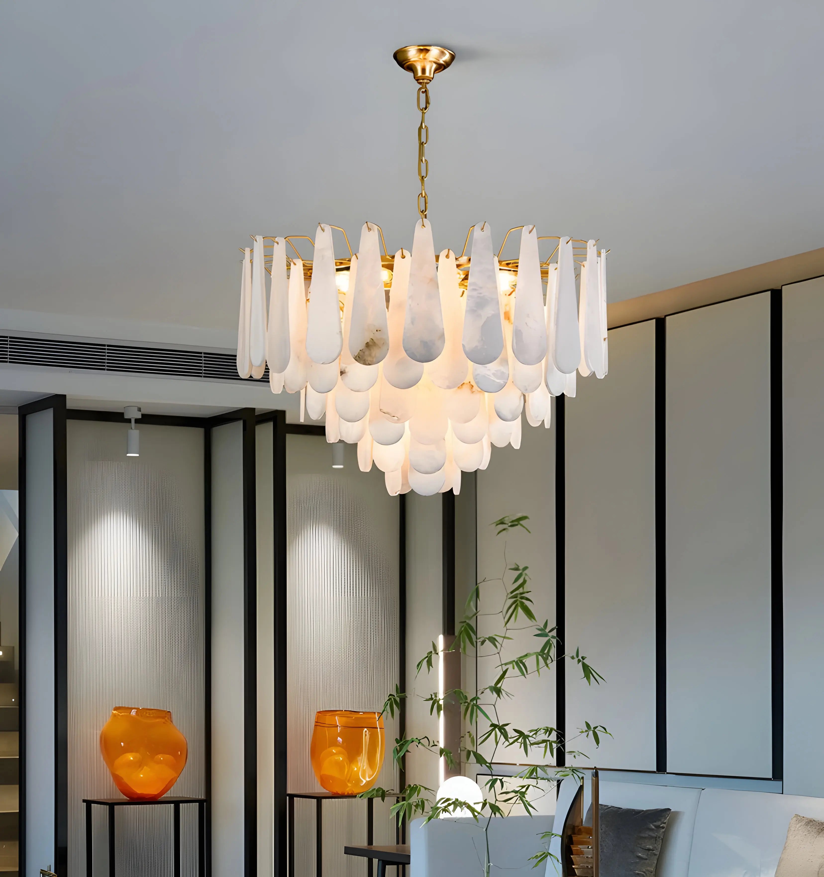 Leon Alabaster Chandelier - NexioPick