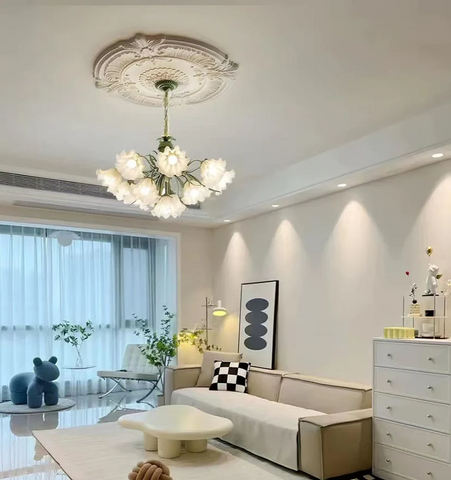 Lily of the Valley Flower Chandelier - NexioPick