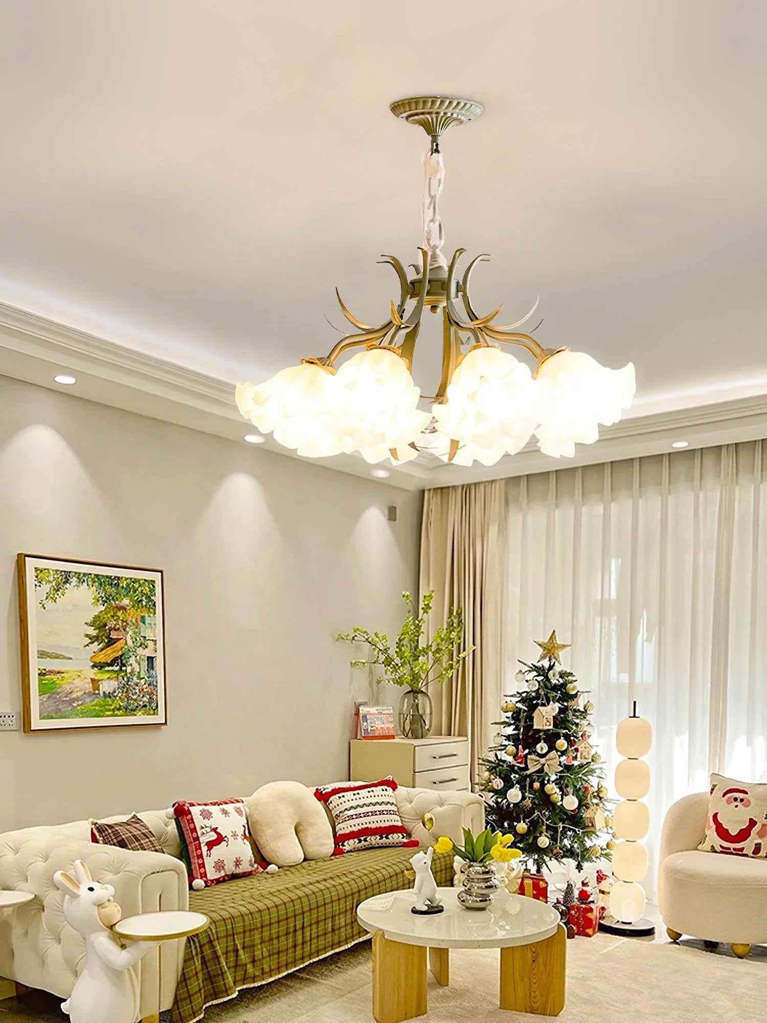 Lily of the Valley Flower Chandelier - NexioPick