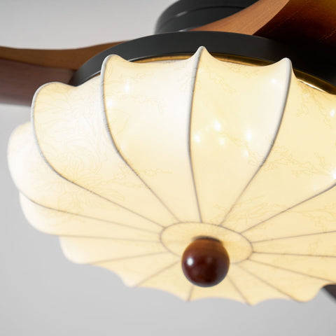 Lotus Bloom Ceiling Fan Light
