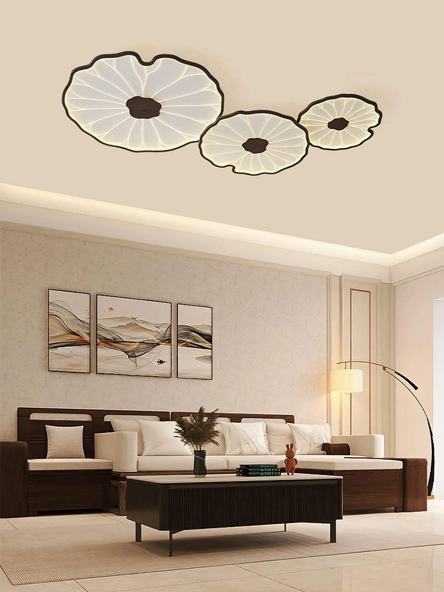Lotus Leaf Acrylic Ceiling Lamp - NexioPick