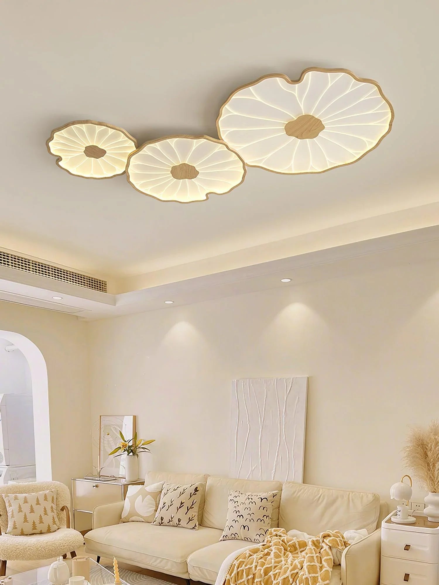 Lotus Leaf Acrylic Ceiling Lamp - NexioPick