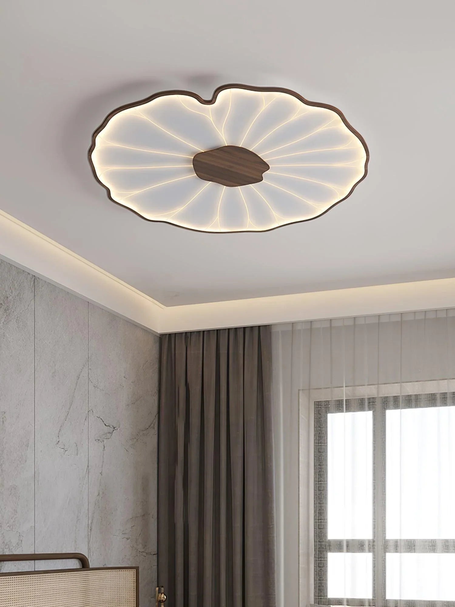 Lotus Leaf Acrylic Ceiling Lamp - NexioPick