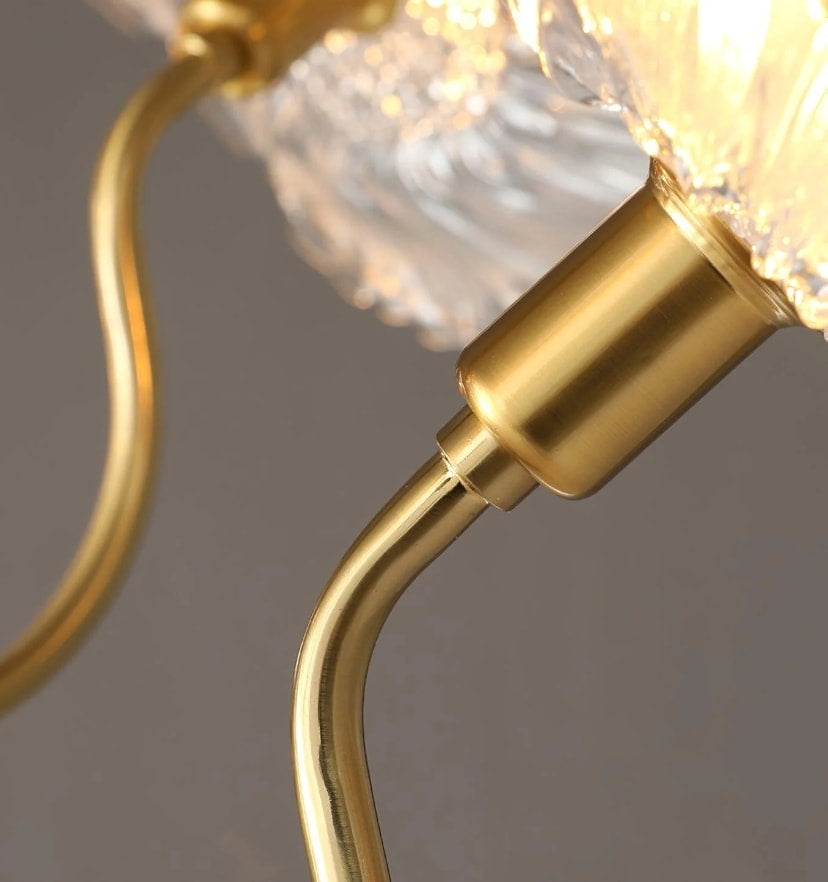 Lotus Leaf Glass Chandelier - NexioPick