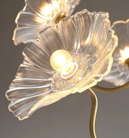 Lotus Leaf Glass Chandelier - NexioPick