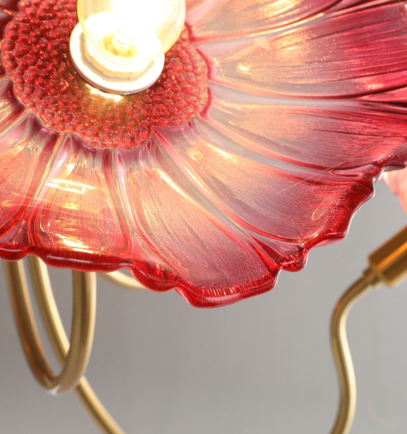 Lotus Leaf Glass Chandelier - NexioPick