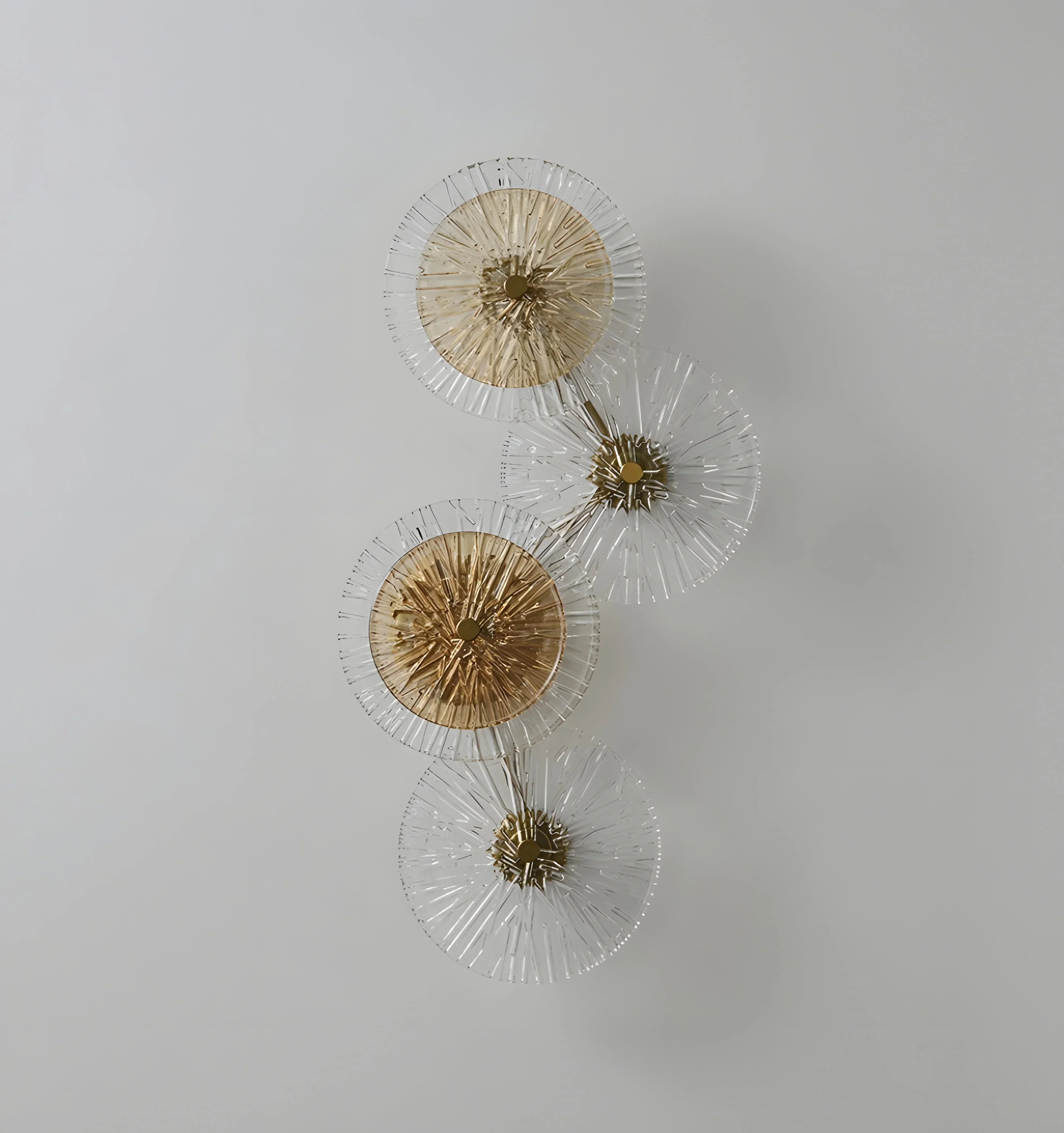 Lotus Leaf Glass Wall Lamp - NexioPick