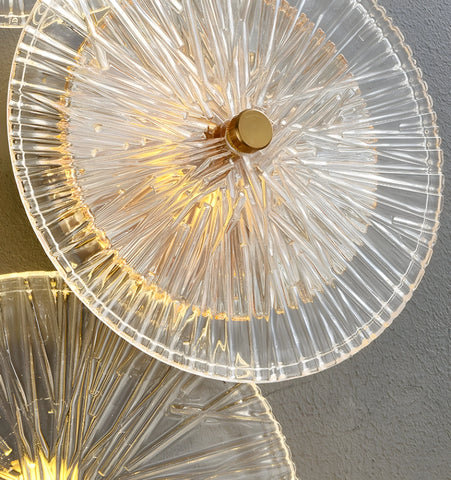 Lotus Leaf Glass Wall Lamp - NexioPick