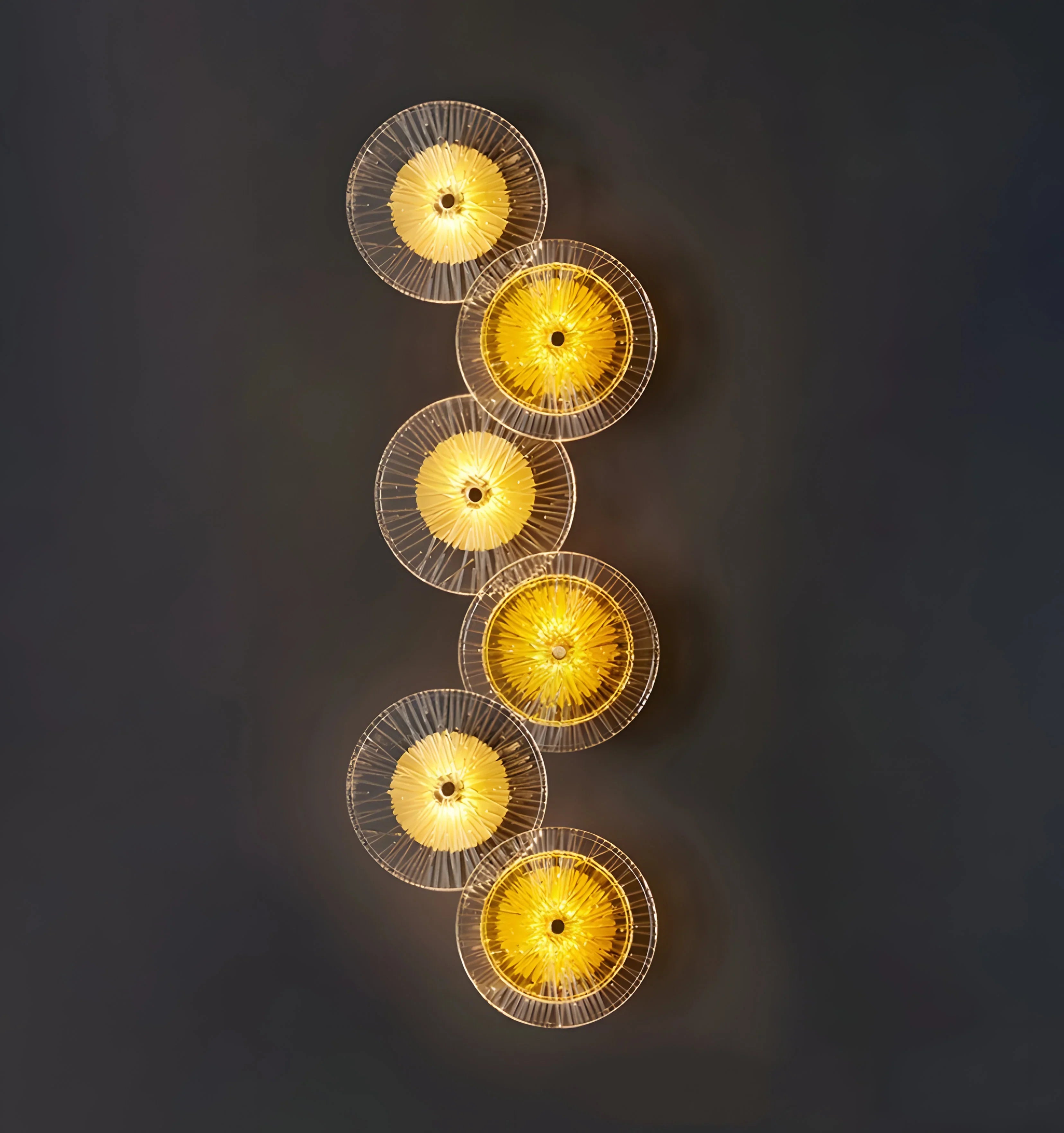 Lotus Leaf Glass Wall Lamp - NexioPick