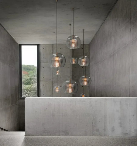 Mzan Glass Pendant Light - NexioPick