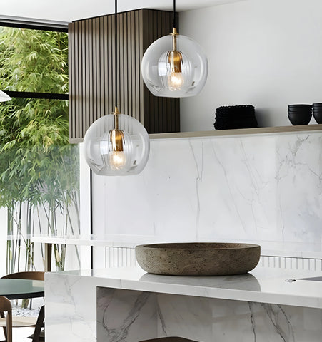 Mzan Glass Pendant Light - NexioPick