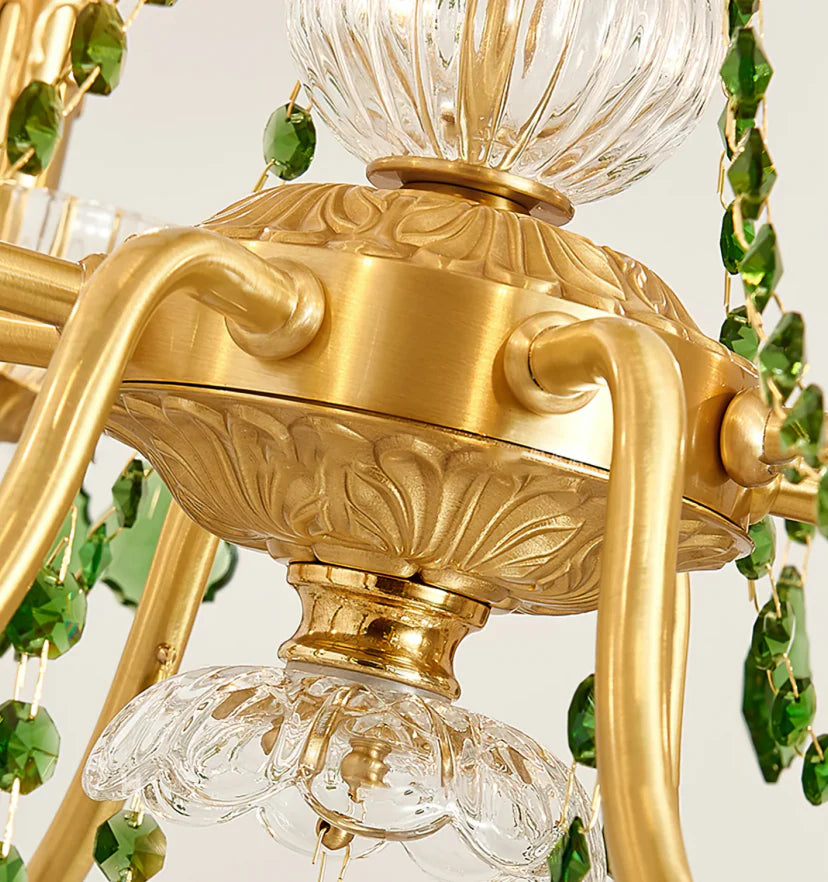 Magdalena Brass Chandelier - NexioPick