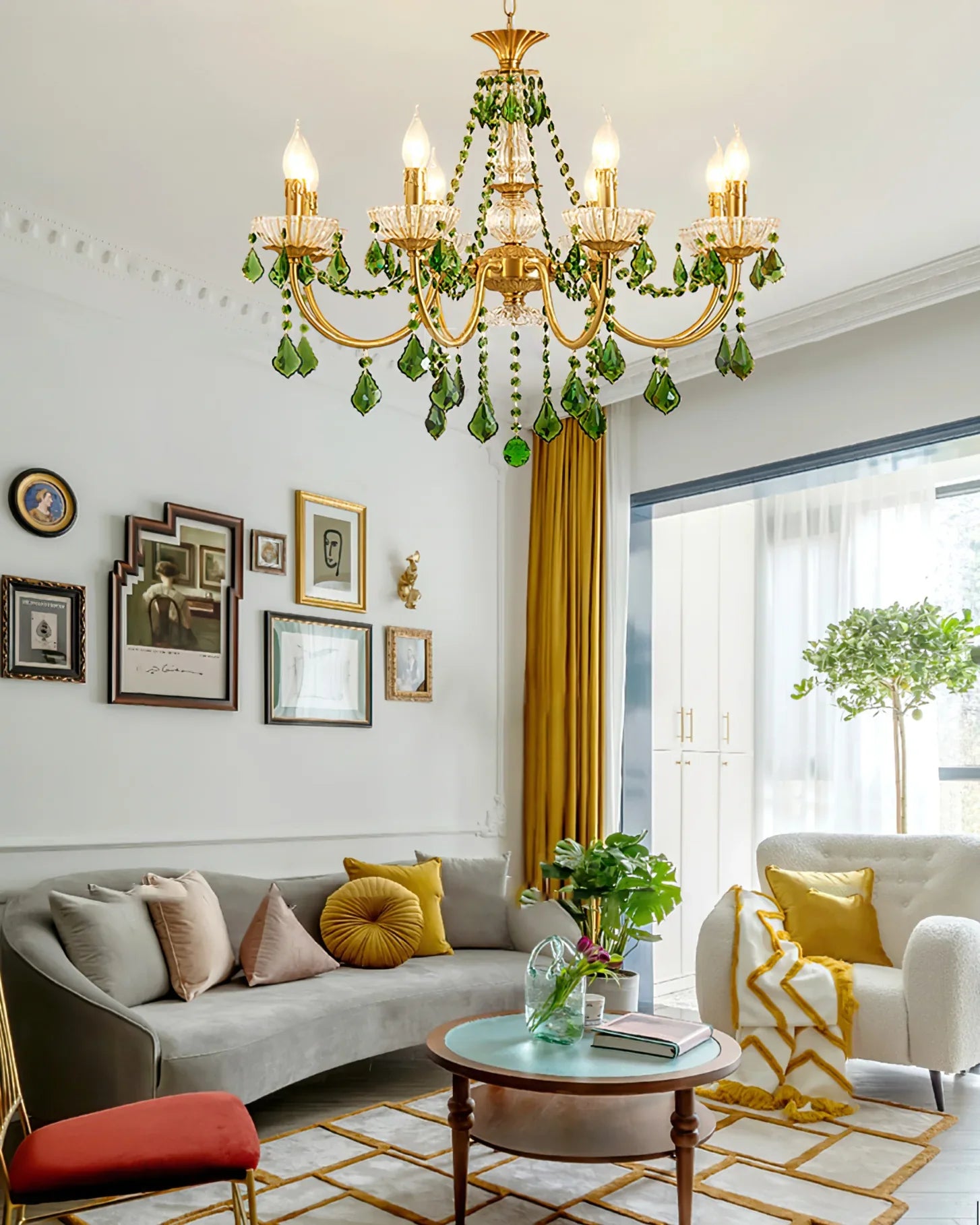 Magdalena Brass Chandelier - NexioPick