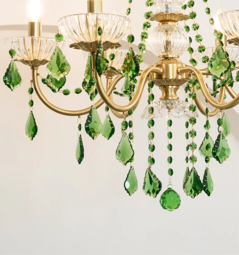 Magdalena Brass Chandelier - NexioPick