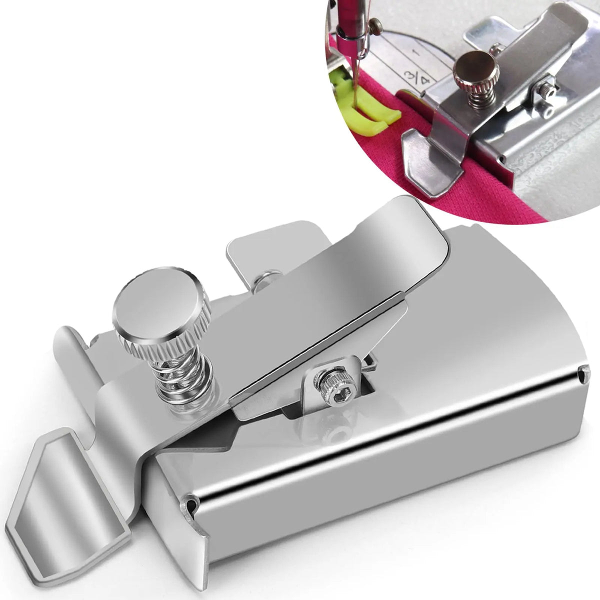 Magnetic Seam Guide – Universal Sewing Machine Guide for Precision Stitching & Hemming