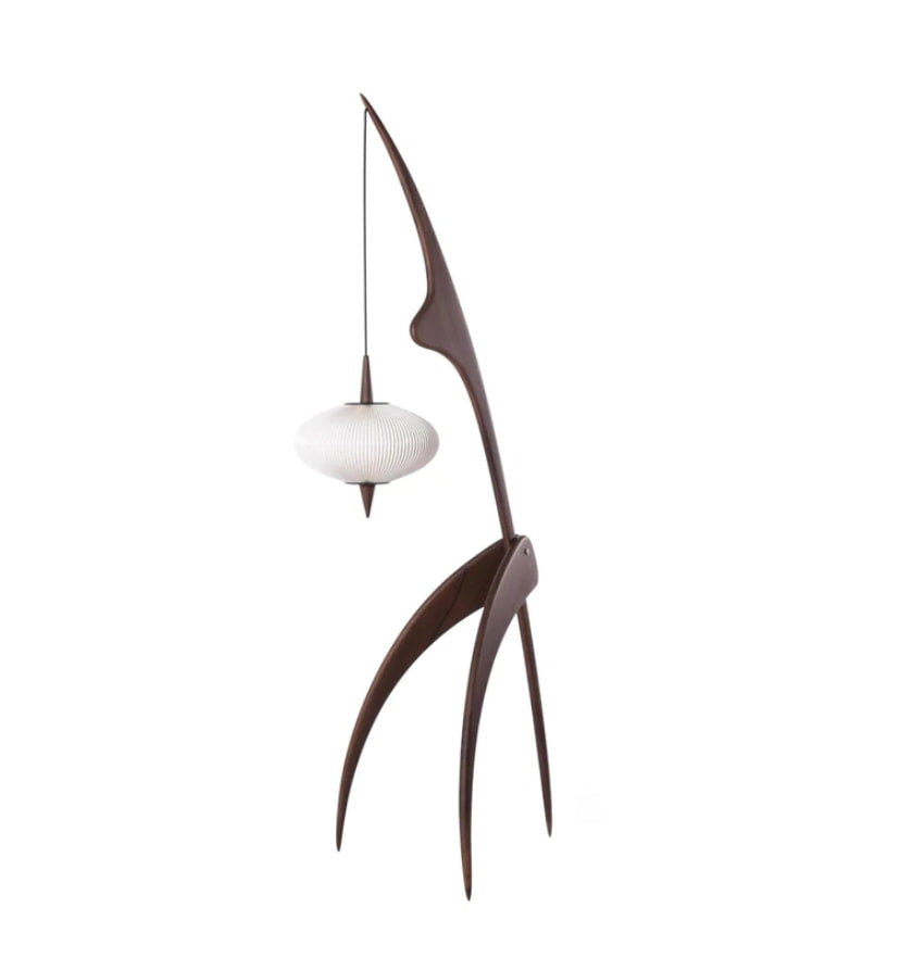 Mantis Wood Floor Lamp - NexioPick
