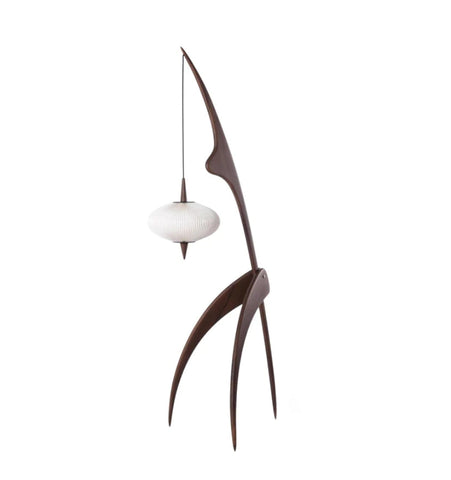 Mantis Wood Floor Lamp - NexioPick