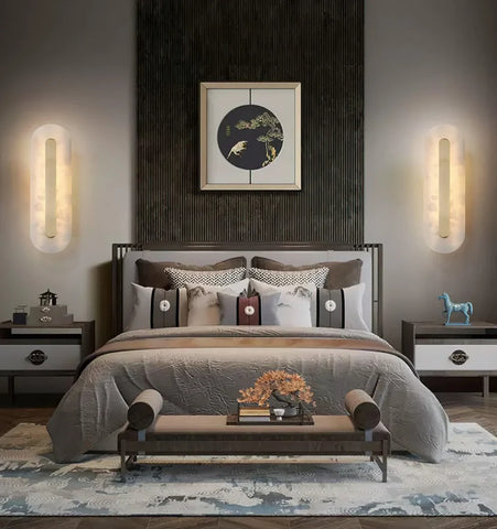 Alabaster Rounded Wall Light - NexioPick