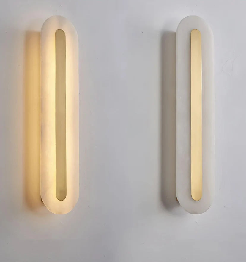 Alabaster Rounded Wall Light - NexioPick