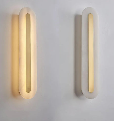 Alabaster Rounded Wall Light - NexioPick