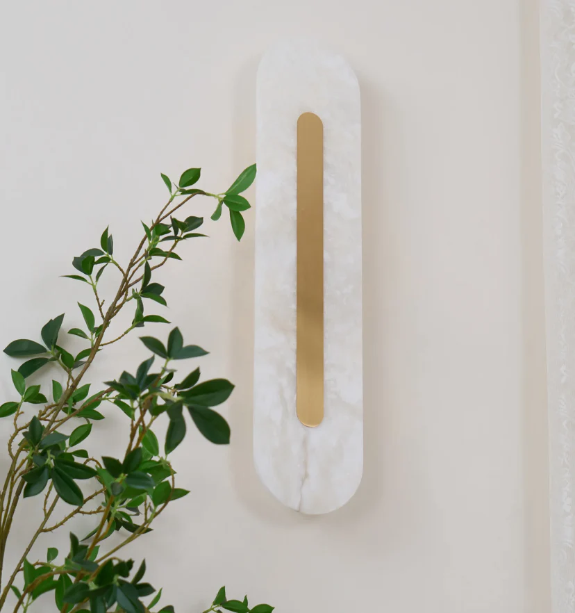 Alabaster Rounded Wall Light - NexioPick