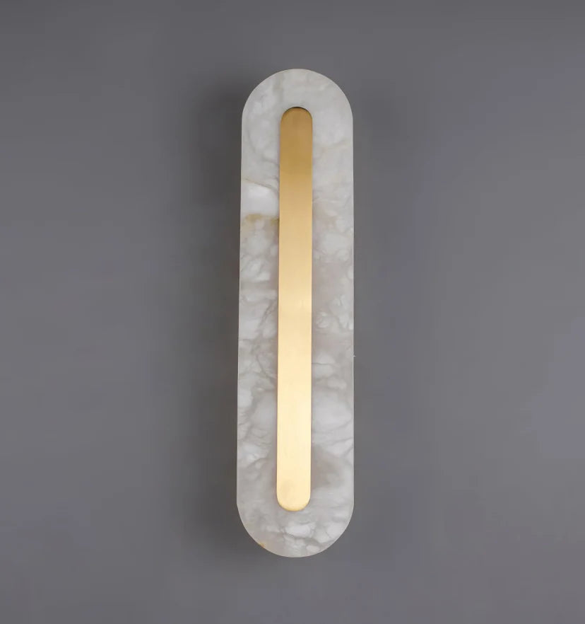 Alabaster Rounded Wall Light - NexioPick