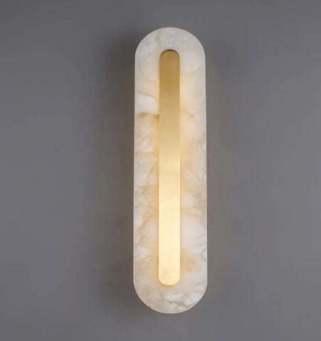 Alabaster Rounded Wall Light - NexioPick