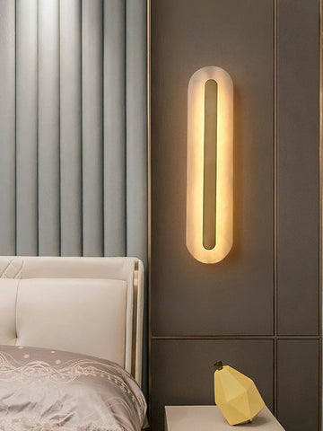 Alabaster Rounded Wall Light - NexioPick