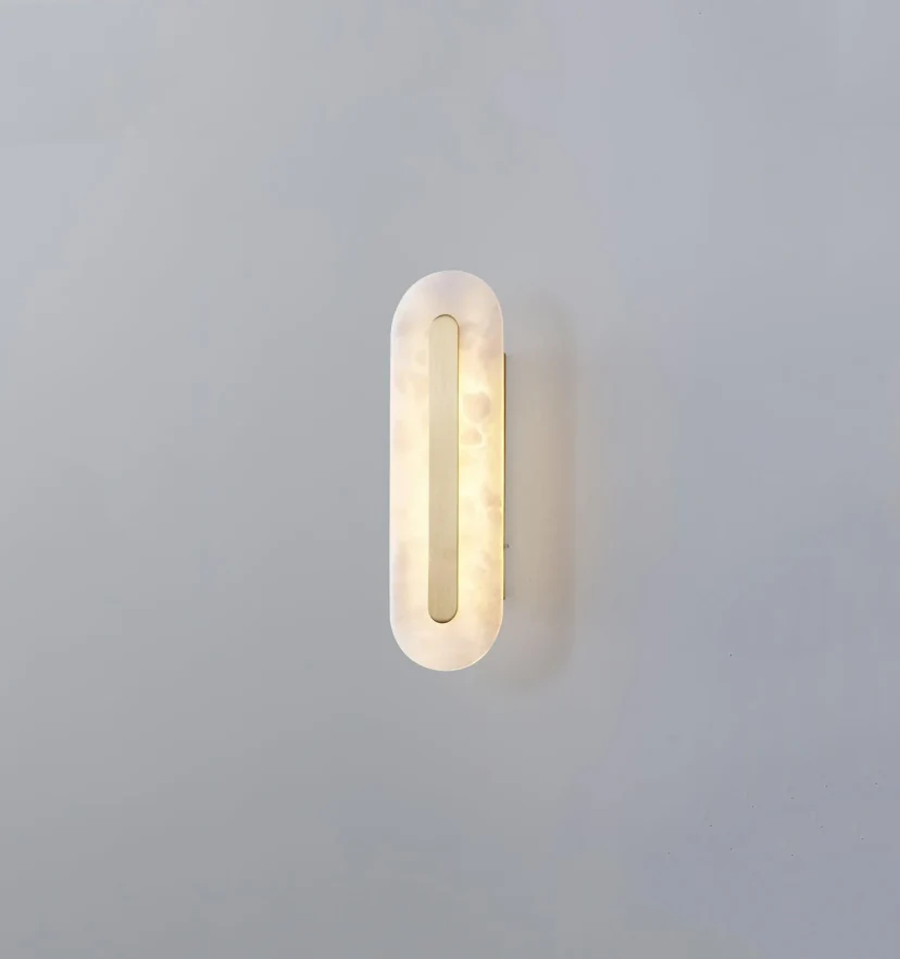 Alabaster Rounded Wall Light - NexioPick