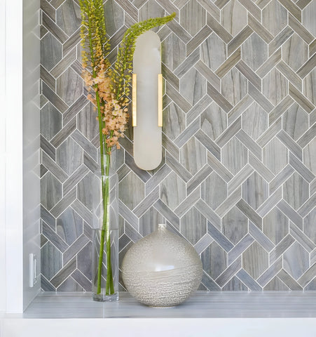 Melange Elongated Alabaster Wall Lamp - NexioPick