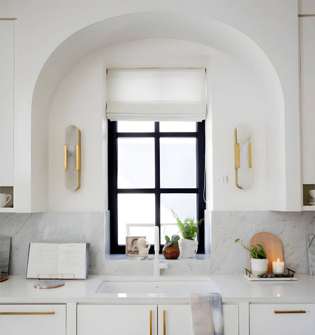 Melange Elongated Alabaster Wall Lamp - NexioPick